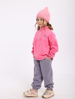 КМ214 Костюм Бэмби (розовый,серый) - Милаша фото 5