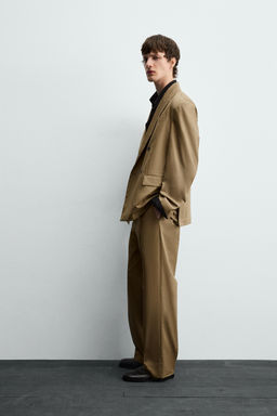 LIMITED EDITION DOUBLE-BREASTED BLAZER - Zara фото 4