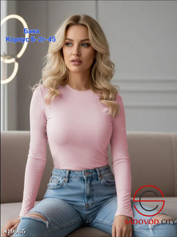 Кофта женская однотонная