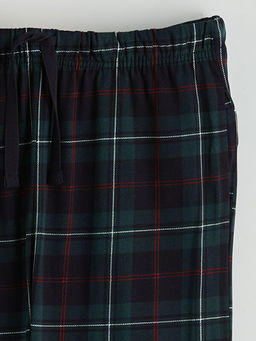 Standart Kal?p Ekose Erkek Pijama Alt