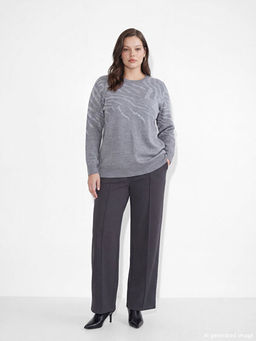 Beli Lastikli Geni? Pa?a Kad?n Pantolon