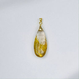 Кулон из Рутилового кварца (Волосатик)