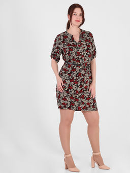 Платье летнее больших размеров с восточным узором