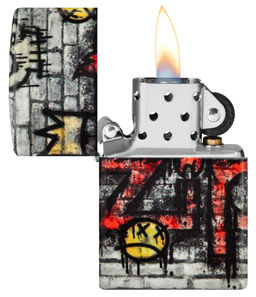 Зажигалка ZIPPO Король граффити | Graffiti King 46282  фото 3