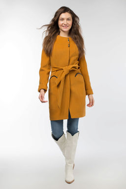 01-08665 Пальто женское демисезонное - El podio фото 3