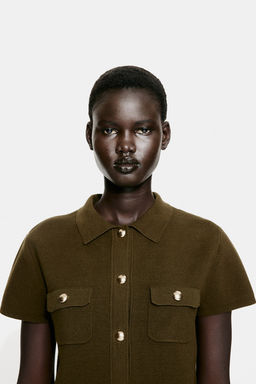 Cardigan de manga corta - H&m фото 2