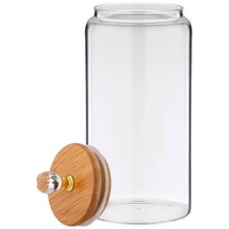 ЕМКОСТЬ ДЛЯ СЫПУЧИХ ПРОДУКТОВ AGNESS KRISTALL 800 МЛ ДИАМЕТР=9 СМ. ВЫСОТА=19 СМ ЦВЕТ:ПРОЗРАЧНЫЙ  фото 4