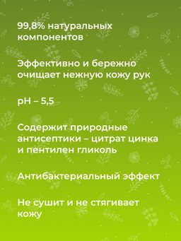 Жидкое мыло для рук антибактериальное Дегтярное - Siberina фото 6