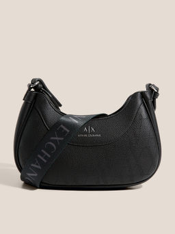 Женская сумка через плечо ARMANI EXCHANGE WAVE TRAFORO Артикул 4368396, черный
