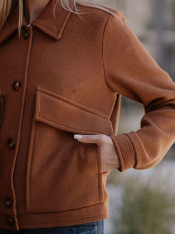 шерсть 60%, вискоза 40% жакет пиджак куртка - Волтри фото 3