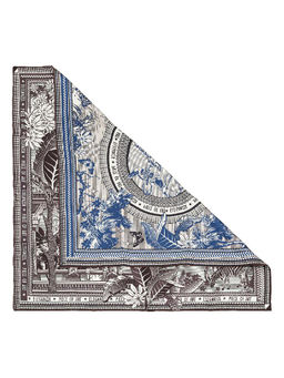 Платок жен. шелк 90х90 E04-8376-16 - Eleganzza фото 8