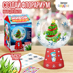 Набор для опытов Новогодний флорариум - Эврики фото 3