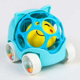 Погремушка - неразбивайка Совушка, с эластичными элементами, Крошка Я  фото 3