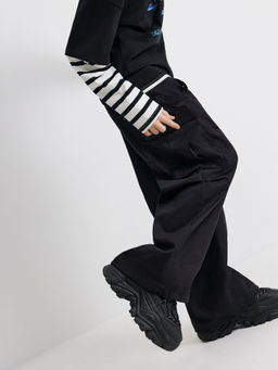 ACOOLA / Брюки детские для девочек Liza черный  фото 4