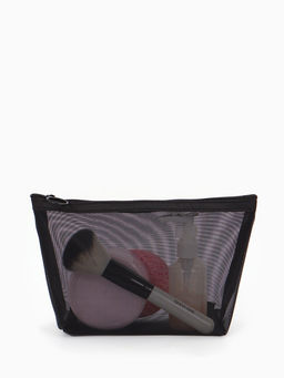 Косметичка дор Сетка 17*6,5*13,5, отд на молнии, черный