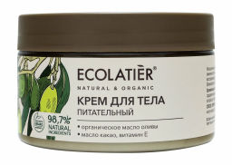 Ecolatier Organic Farm GREEN Крем д/тела Питательный "OLIVE Oil" 250мл банка