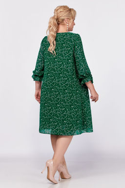 Блуза Swallow 803.2 черный+серебряный узор фото 1192