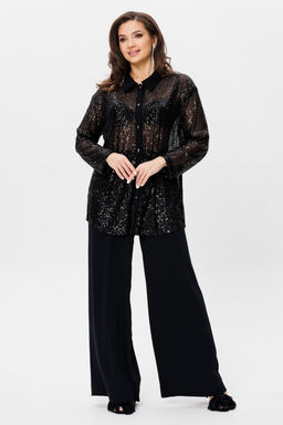 Платье INVITE 4083 черный дизайн - Mira fashion фото 12