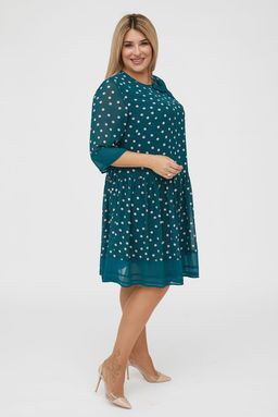 Платье Luxury Moda 1155 зеленое