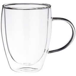 КРУЖКА С ДВОЙНЫМИ СТЕНКАМИ DOUBLE-WALL 320 МЛ. ДИАМЕТР=8 СМ. ВЫСОТА=11,5 СМ. - Agness фото 3