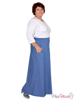 Юбка Модель №490 размеры 44-84 - Plusmoda фото 4