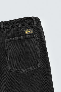 PANTAL?N CARROT FIT PANA / Negro - Zara фото 8
