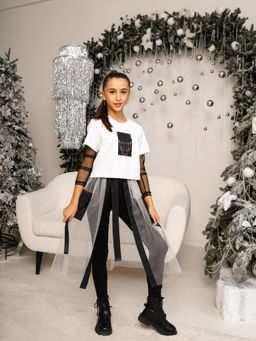 Юбка DANCE MOOD, жемчуг - Inzibe фото 7