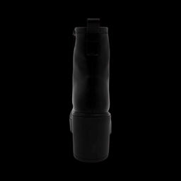 Ботинки из натуральной кожи на меху РМ-094-1 черные