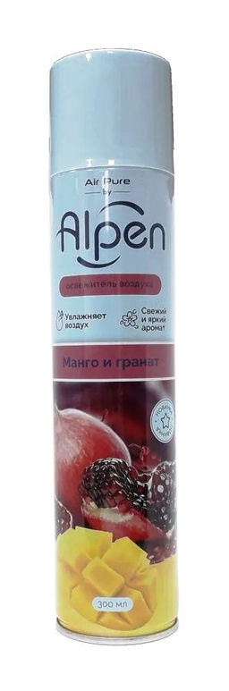 Air pure by Alpen Освежитель воздуха "Манго и гранат" (300 мл).12