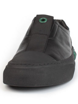 03-0121-1 BLACK Кроссовки мужские (натуральная кожа) - Фабричный китай фото 5