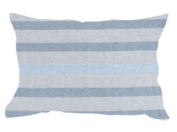 24С211-ШР/у Наволочка верхняя 50*70 цв. 15 рис. 2 полоса синяя