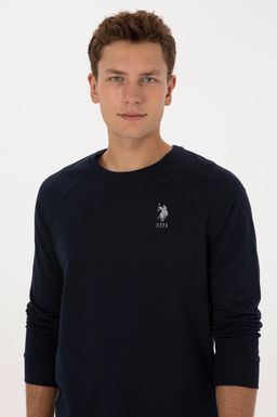 Erkek Lacivert Basic Sweatshirt - U.s. polo assn фото 2