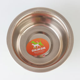 Миска стандартная цветная с принтом, 240 мл, зелёная - Пижон фото 3