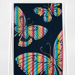 Полотенце махровое 6с102.411ж1 Бархатный сезон (т.радужка) 67х150см