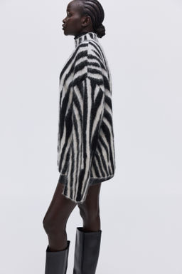 Jersey en mezcla de mohair con cuello perkins - H&m фото 4