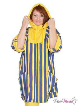 Парка с капюшоном Модель №932 размеры 44-84 - Plusmoda фото 8