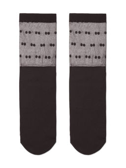 CONTE Удлиненные носки с прозрачным верхом в горошек FANTASY bianco  19С-29СП - Conte elegant фото 9