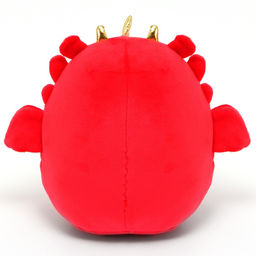 Мягкая игрушка Дракон, 21 см, цвет красный - POMPOSHKI фото 3