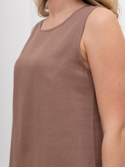 Блузка (топ) Сибелла-5 из вискозы со льном - Виотекс фото 49