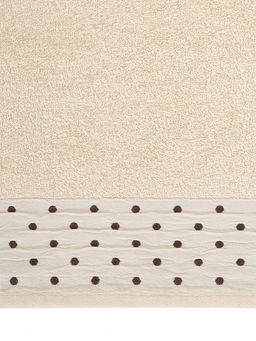 Полотенце для тела 70x140 молочный махровая ткань - Lucky фото 3