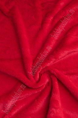 Мех искусственный 1*1,7 м (SF-6171) красный №32