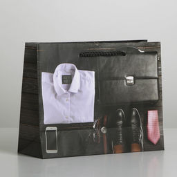 Пакет ламинированный Стиль, MS 23 х 18 х 8 см - Доступные радости фото 10