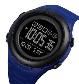 Часы наручные Skmei мужские электронные спортивные 1674blue-black