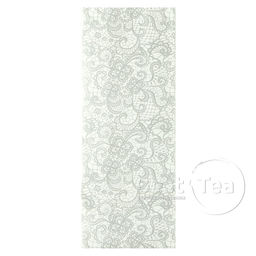 250 г Пакет трехслойный Кружева серебро 80*50*205 упак.100шт