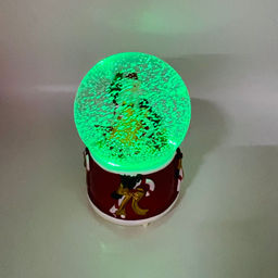 Новогодний декор - Снежный шар 16 см (стекло, свет, музыка) в ассортименте - Ип лебедев о.ю фото 10