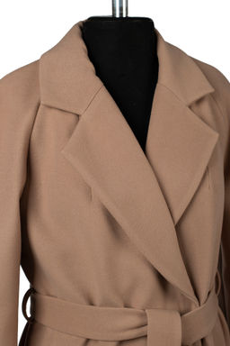 Пальто женское демисезонное (пояс) - El podio фото 10