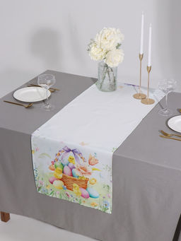 Дорожка на стол Этель «Пасхальный цветок», 50×150 см, 100% хлопок, рогожка 160 г/м²