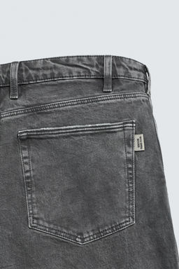 BERMUDA RELAXED FIT BOLSILLO CARPINTERO / Gris oscuro - Zara фото 10