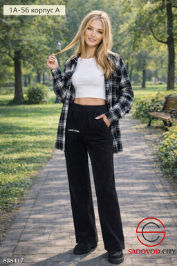 Брюки женские вельветовые - Bruno фото 3