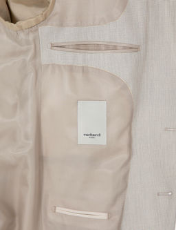 Bej Slim Fit Tak_m Elbise - Cacharel фото 6